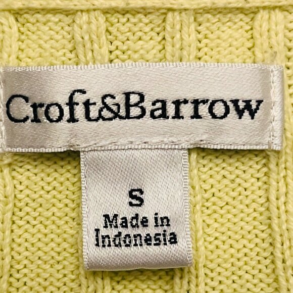 Croft & Barrow Yellow Sweater - Picture 3 of 5